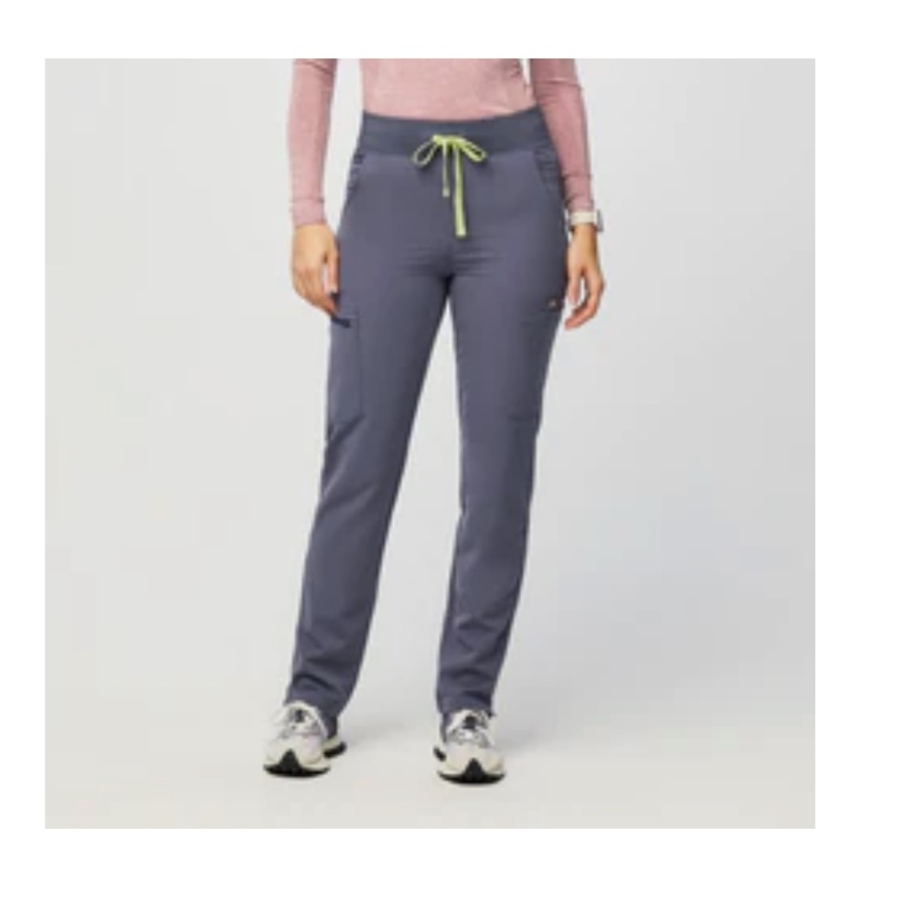 Space Navy Yola High Waisted Scrub Pants
